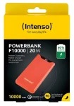 Intenso F10000 oranžová / Powerbanka / 10000 mAh / USB-C PD / USB-A QC3.0 / 20W (7332038)
