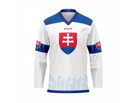 Slovenský hokejový fan dres CCM Hockey Slovakia Bílý Velikost: