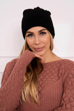 Fleecová čepice Anna K238 černá UNI