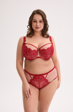 Gaia kalhotky GFP 1273 Aina S-4XL red-mokka M