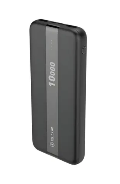 Tellur PBC103 10000 mAh černá / Powerbanka / 2x USB-A + USB-C + microUSB / 5V/2,1A