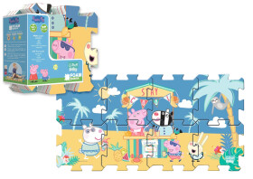 Trefl Puzzle pěnové Peppa Pig léto