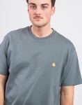 Tričko Carhartt WIP S/S Chase T-Shirt Velvet Green/Gold