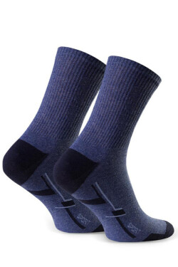 Pánské sportovní ponožky 057 DENIM MÉLANGE 44-46