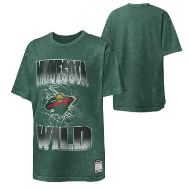 Outerstuff Dětské tričko Minnesota Wild NHL Time To Shine Cnk Mw Tee Velikost: Dětské L (11 - 12 let)