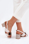 Sandály na podpatku model 214983 Step in style 36