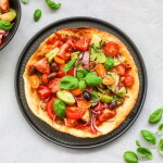 Kitchen Craft Kulatý plech na pečení Pizza Tray Ø 32 cm, šedá barva, kov
