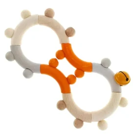 Hess Chrastítko motorické Nature oranžová / od 0 let (HS11131)