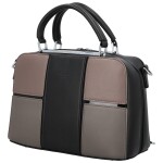 Luxusní dámská koženková kabelka do ruky Grace, černá