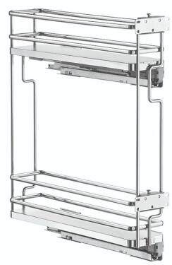 Vibo Výsuvný drátěný koš 150 Galaxy :: levý výsuv (306253)