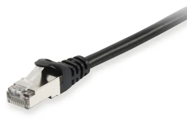 Equip Cat6 S/FTP černý / Patch kabel / 3 m / LSZH / PoE+ / RJ-45 (635592)