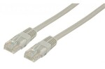 PremiumCord UTP CAT5E 0.25m / Patch kabel / RJ45-RJ45 / šedá (8592220010010)