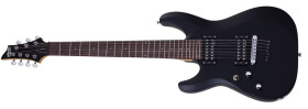 Schecter C-7 Deluxe LH Satin Black