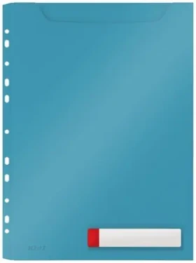 Desky velkokapacitní Leitz Cosy A4, neprůhledný PP, 3 ks, klidná modrá 46680061