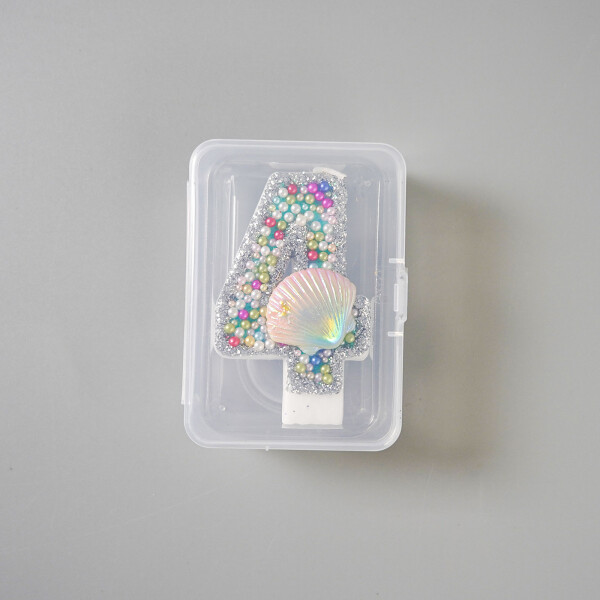 Dortová svíčka Oceán perly č.4