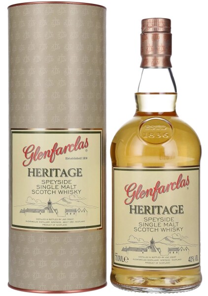 Glenfarclas Heritage 40% 0,7 l (tuba)