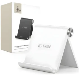 Tech-Protect Z1 bílá / Stojánek na telefon a tablet / univerzální