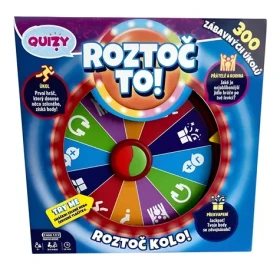 MAC TOYS Hra QUIZY Roztoč to!