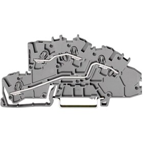 WAGO 2003-7642 patrová instalační svorka 5.20 mm pružinová svorka osazení: L, L šedá 1 ks