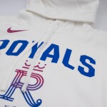 Nike Pánská mikina Kansas City Royals MLB City Connect Club Hoodie Velikost: XL