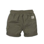 Kraťasy chlapecké bavlněné, Minoti, 1PSHORT 4, khaki - 74/80 | 9-12m