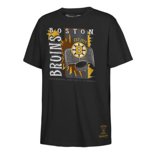 Outerstuff Dětské tričko Boston Bruins NHL 90S POSTER Velikost: Dětské S (6 - 8 let)