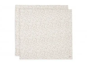 Jollein Pleny zavinovací 2ks 115x115 cm Bloomy (535-852-68076)