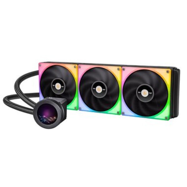 Thermaltake Toughliquid Ultra 420 RGB CPU Liquid AIO Watercooling / komplet vodního chlazení / 420mm / RGB / display (CL-W370-PL14SW-A)