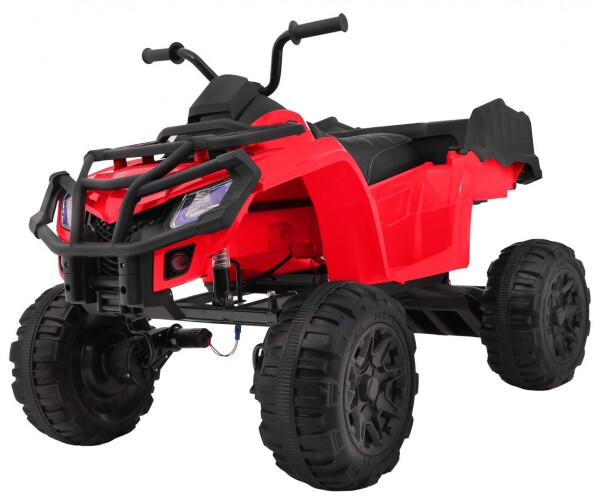 Mamido Dětská elektrická čtyřkolka ATV XL s ovládačem červená