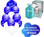 Helium set - tmavěmodré balónky KRÁSNÉ NAROZENINY - Balonky.cz Helium set - tmavěmodré balónky KRÁSNÉ NAROZENINY - Balonky.cz