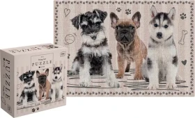 INTERDRUK Puzzle Mláďata: Štěňátka