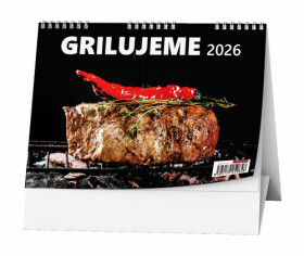 Grilujeme 2026 - stolní kalendář