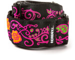 Dunlop Jimi Hendrix Blacklight Monterey Pink Strap