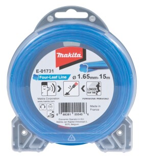 Makita E-01731 nylonová struna 1.65mm modrá / 15m (E-01731)