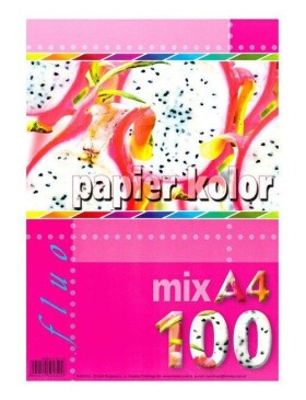 Xero papír A4 100l mix kolor fluo