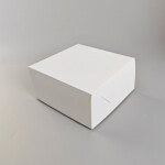 Cake star dortová krabice JOY bílá nepromastitelná 18x18x9cm