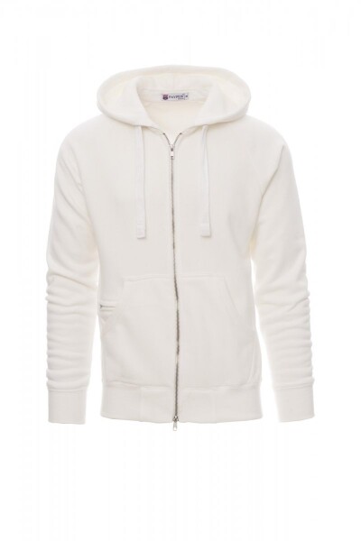 Mikina Payper URBAN Barva: Melánžová Bílá, Velikost: S (000306001900017S)