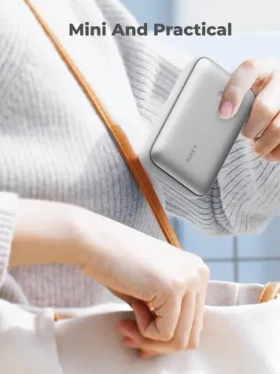 Aukey Spark Mini 20000mAh bílá / Powerbanka / 20W Power Delivery / USB-C / USB-A (157006)