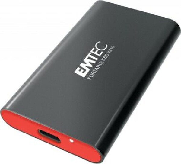 EMTEC Elite X210 128GB SSD černá / Externí SSD / čtení: 500 MBs / zápis: 500 MBs / USB-C 3.1 / 3y (ECSSD128GX210)