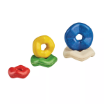PlanToys PlanToys Stohování - zvlněné kroužky
