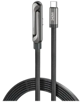 AWEI CM-12C černá / Kabel se stojánkem / USB-C - USB-C (CM-12C)