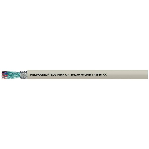 HELU 43535-500 datový kabel 16 x 0.75 mm² šedá 500 m