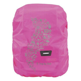 Pláštěnka pro školní aktovku nebo batoh, růžová
