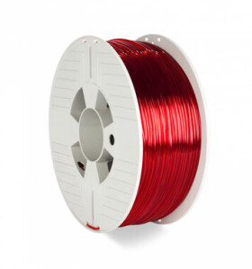 Verbatim 3D Printer Filament PET-G 2.85mm 123m 1kg červená-transparentní (55062)