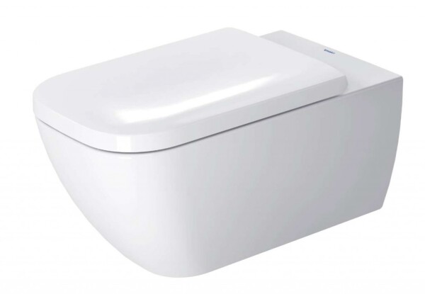 DURAVIT - Happy D.2 Závěsné WC, Rimless, bílá 2550090000