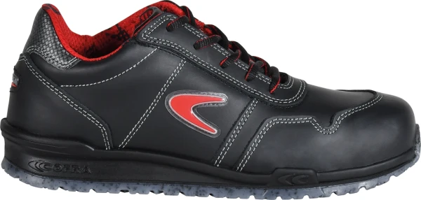 Bezpečnostní obuv Cofra ZATOPEK S3 SRC velikost 47 RUNNING, Černá/Červená