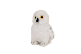 Sova sněžná plyš 13x20cm 0m+