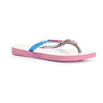 Havaianas Glitter Pink glow dětské pantofle