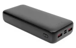 PLATINET PMPB20SETB černá / Powerbanka SET 3v1 / 20 000 mAh / nabíječka 20W PD / kabel USB-C 1 m