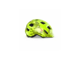 Dětská cyklistická helma MET Hooray lime chameleon